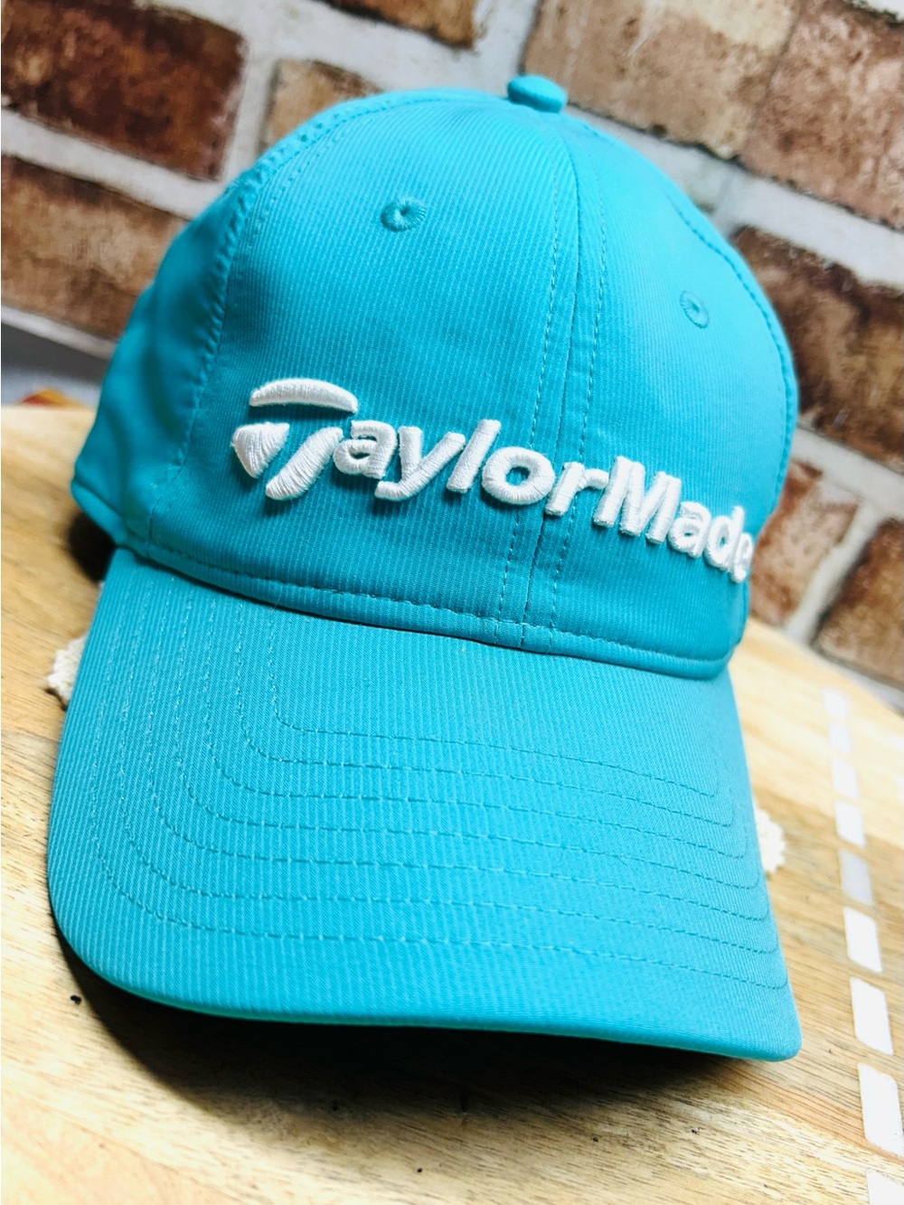 TaylorMade Golf Hat Cap turquoise Blue